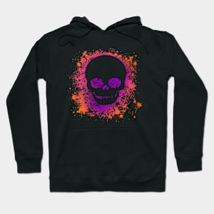 CJB Splatter Org/Purple Hoodie